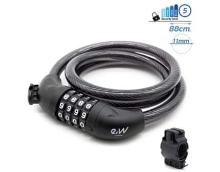 Candado de contraseña EWLK024 negro