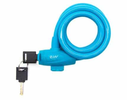 Candado de llave EWLK002 azul 2