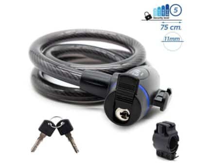 Candado de llave EWLK026 negro