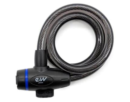 Candado de llave EWLK026 negro 2