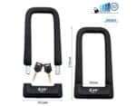 Candado en U de llave EWLK023 negro