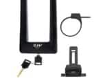 Candado en U de llave EWLK023 negro 4