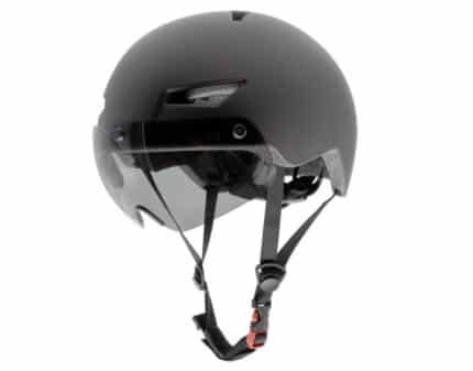 Casco CP03 con luz trasera y visera talla L