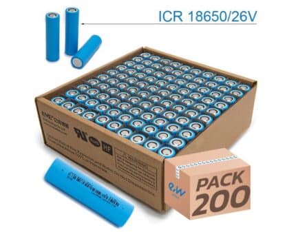 Celda 18650 2,55A/h 3C [EVE] - 200 uds