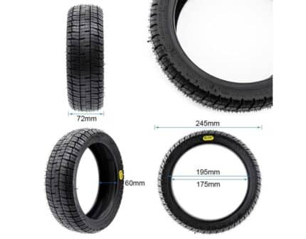 Cubierta Tubeless 10,5X2,75 [Ewheel] 2