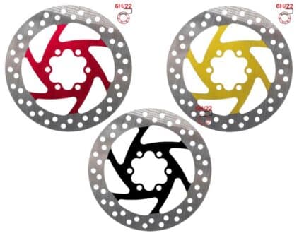 Disco de freno 120mm 6 Agujeros - Colores