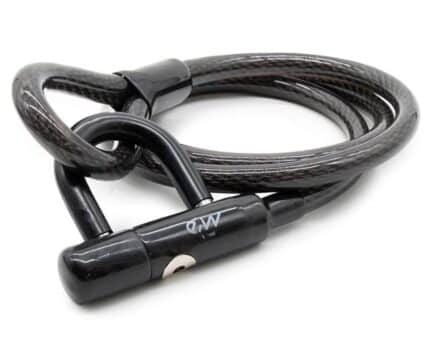 Candado de llave EWLK014 negro 2