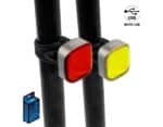 Juego de luces frontal y trasera recargable EWL004 alta potencia