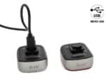 Juego de luces frontal y trasera recargable EWL004 alta potencia 5