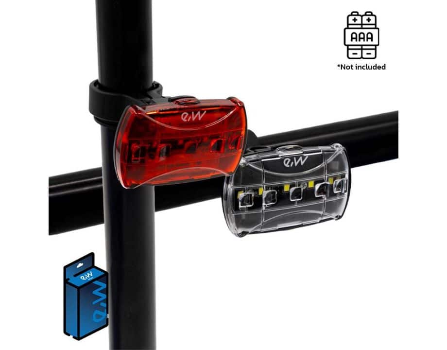 Juego de luces led frontal y trasera EWL006 Juego de luces led frontal y trasera EWL006