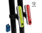 Juego de luces led frontal y trasera recargable EWL002 de alta potencia
