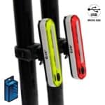 Juego de luces led frontal y trasera recargable EWL002 de alta potencia