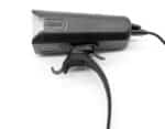 Luz led frontal recargable EWL011 con display de velocidad,temperatura,hora y Km 5
