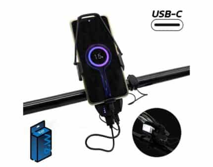 Soporte móvil EWS009 con power Bank, bocina y luz