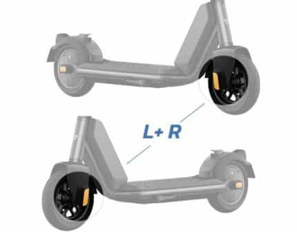 Adhesivo reflectante embellecedor Niu KQi1 Pro - 4uds 2