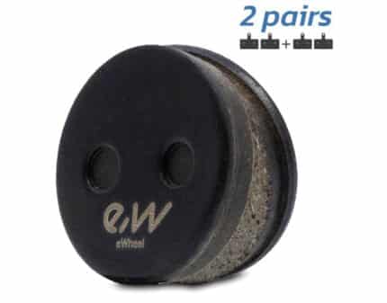 Pastilla de freno de resina sin tetón de 20mm para XIAOMI modelo CT001-R [RAMBOMIL] – 2 juegos