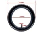 Cámara aire 10x2 válvula curva 90x90º [Ewheel] 6