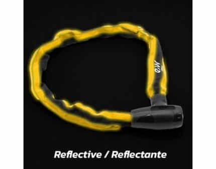 Candado de cadena con funda reflectante EWLK018 2