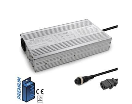 Cargador 52V (salida 58,8v) 7A conector GX16 [Ewheel]