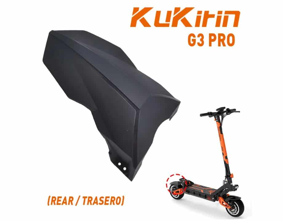 Guardabarros trasero Kukirin G3 PRO (Original) Guardabarros trasero Kukirin G3 PRO (Original)