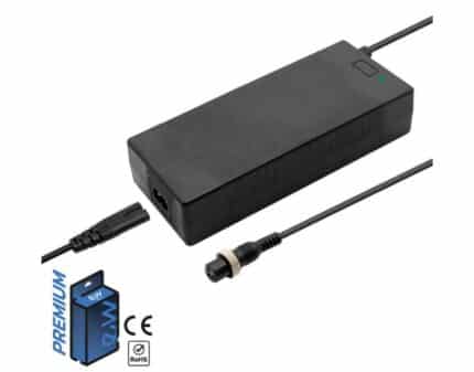 Cargador premium 48v (salida 54,6v) 2A conector Gx16 [Ewheel]