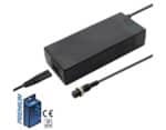 Cargador premium 60v (salida 66,4v) 2A conector Gx16 [Ewheel]