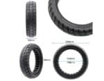 Rueda maciza ultraligera 8,5x2-6,1 B34 offroad linea negra [Ewheel] 2