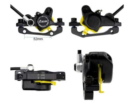 Kit freno hidráulico negro CR-3 Trasero Izquierdo [Zoom] 2