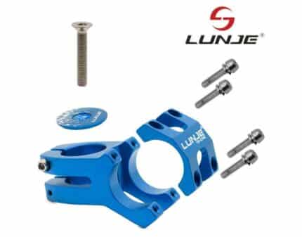 Potencia para manillares de 31,8mm EWPM-001 azul 2