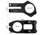 Potencia para manillares de 31,8mm EWPM-001 negro 3