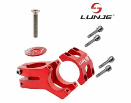 Potencia para manillares de 31,8mm EWPM-001 rojo 2