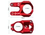 Potencia para manillares de 31,8mm EWPM-002 rojo 3
