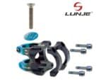 Potencia para manillares de 31,8mm EWPM-003 negro-azul 2