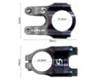 Potencia para manillares de 31,8mm EWPM-003 negro gris 3