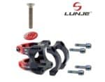 Potencia para manillares de 31,8mm EWPM-003 negro-rojo 2