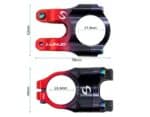 Potencia para manillares de 31,8mm EWPM-003 negro-rojo 3