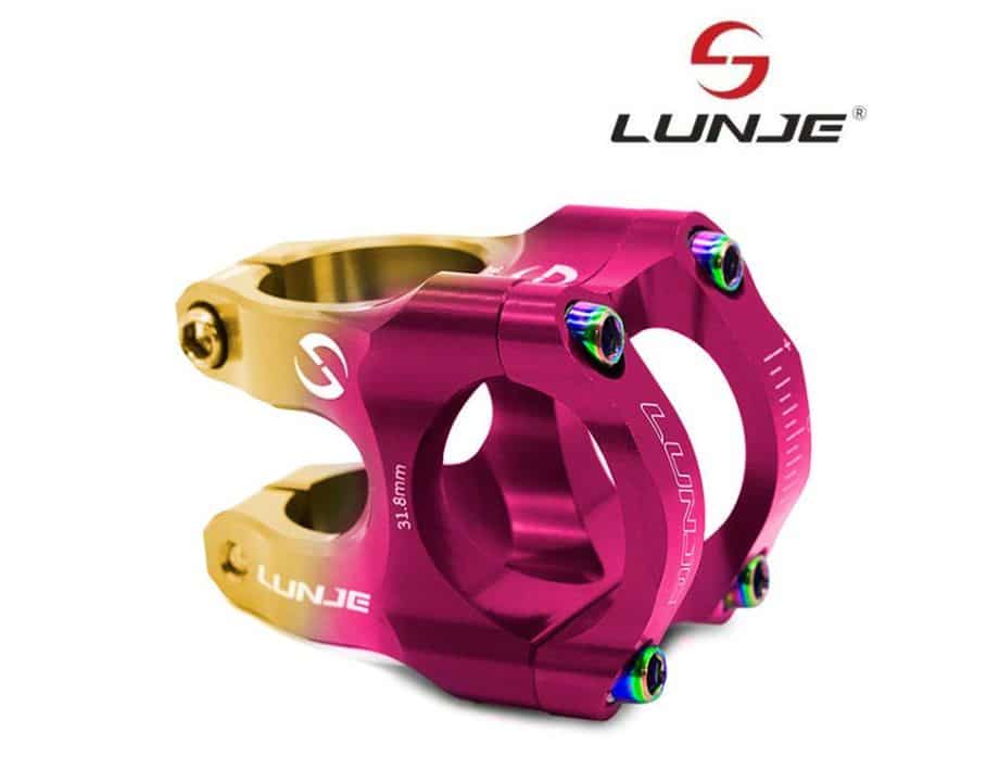 Potencia para manillares de 31,8mm EWPM-003 rosa-amarillo Potencia para manillares de 31,8mm EWPM-003 rosa-amarillo
