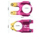 Potencia para manillares de 31,8mm EWPM-003 rosa-amarillo 3