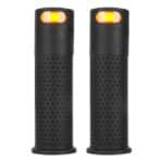 Puños Goma Negro Con Intermitentes Para Patinete