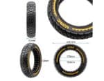 Rueda maciza ultraligera offroad 10x2,125-6,5B34 - amarillo [Nedong] 2
