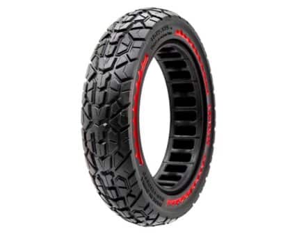 Rueda maciza ultraligera offroad 10x2,125-6,5B34 - roja [Nedong]