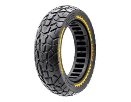 Rueda maciza ultraligera offroad 10x2,5B44 - amarillo [Nedong]