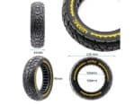 Rueda maciza ultraligera offroad 10x2,5B44 - amarillo [Nedong] 2