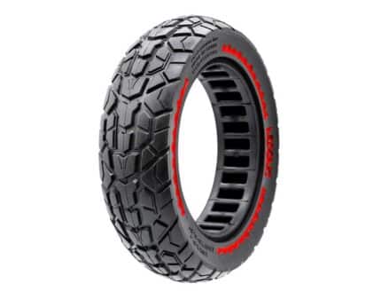 Rueda maciza ultraligera offroad 10x2,5B44 - rojo [Nedong]