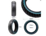 Rueda maciza ultraligera offroad 6070-7B50 - linea azul [Ewheel] 2