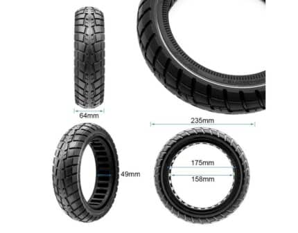 Rueda maciza ultraligera offroad 6070-7B50 - linea negra [Ewheel] 2