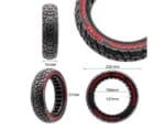 Rueda maciza ultraligera offroad 8,5x2-6,1B34 - roja [Nedong] 2