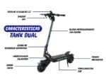 Patinete Adasmart Tank DUAL 48V 23,4Ah EVE 17