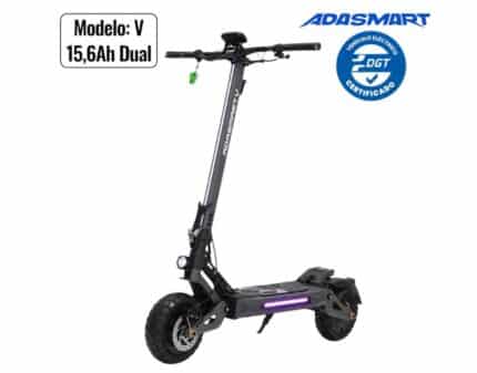 Patinete Eléctrico Adasmart V 15,6Ah 48V 15,6Ah Doble Motor Homologado DGT