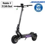 Patinete Eléctrico Adasmart V Plus 31,5Ah 48V 31,5Ah Doble Motor